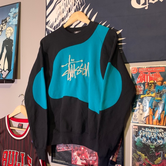 Custom Stussy Rework Crewneck - Picture 2 of 4